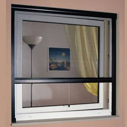 thumbnail image 2 of Roller Shutter Inlet Funnel With Mosquito Screen For 53x43mm Rails - Fensterplanet White 2 of 6